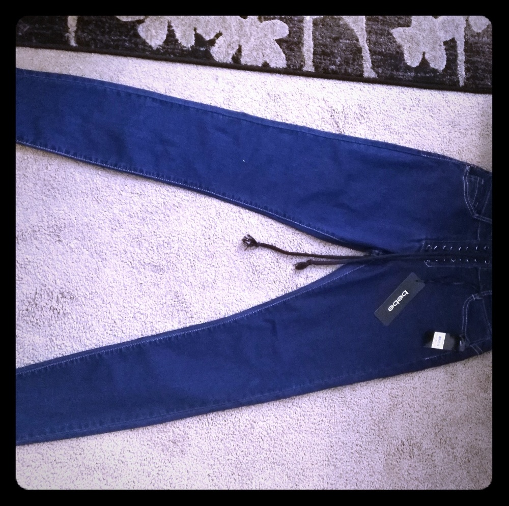 Bebe blue jeans